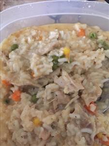 Chicken or Turkey and Rice with Cream Sauce (Mixture)