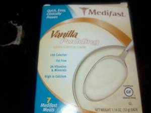 Medifast Vanilla Pudding