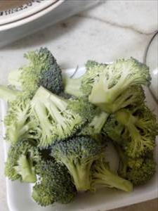 Brócolis Cozidos (Cozinhado sem Gordura Adicionada)