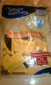 Weight Watchers Cheddar Cheese Snacks