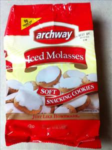Archway Cookies Iced Molasses Cookies