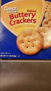 Great Value Buttery Rounds Baked Crackers
