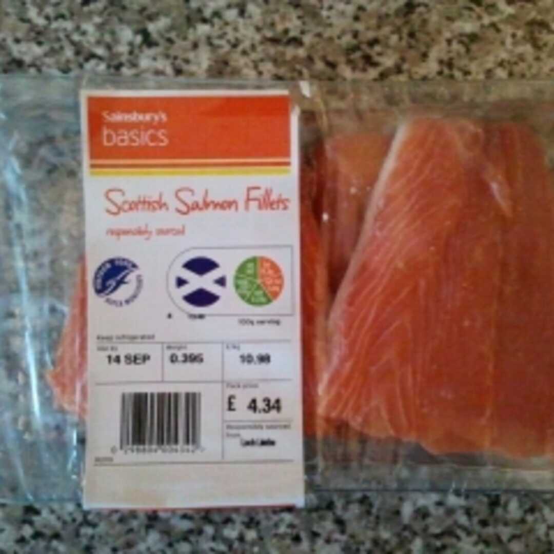 Sainsbury's Basics Scottish Salmon Fillets