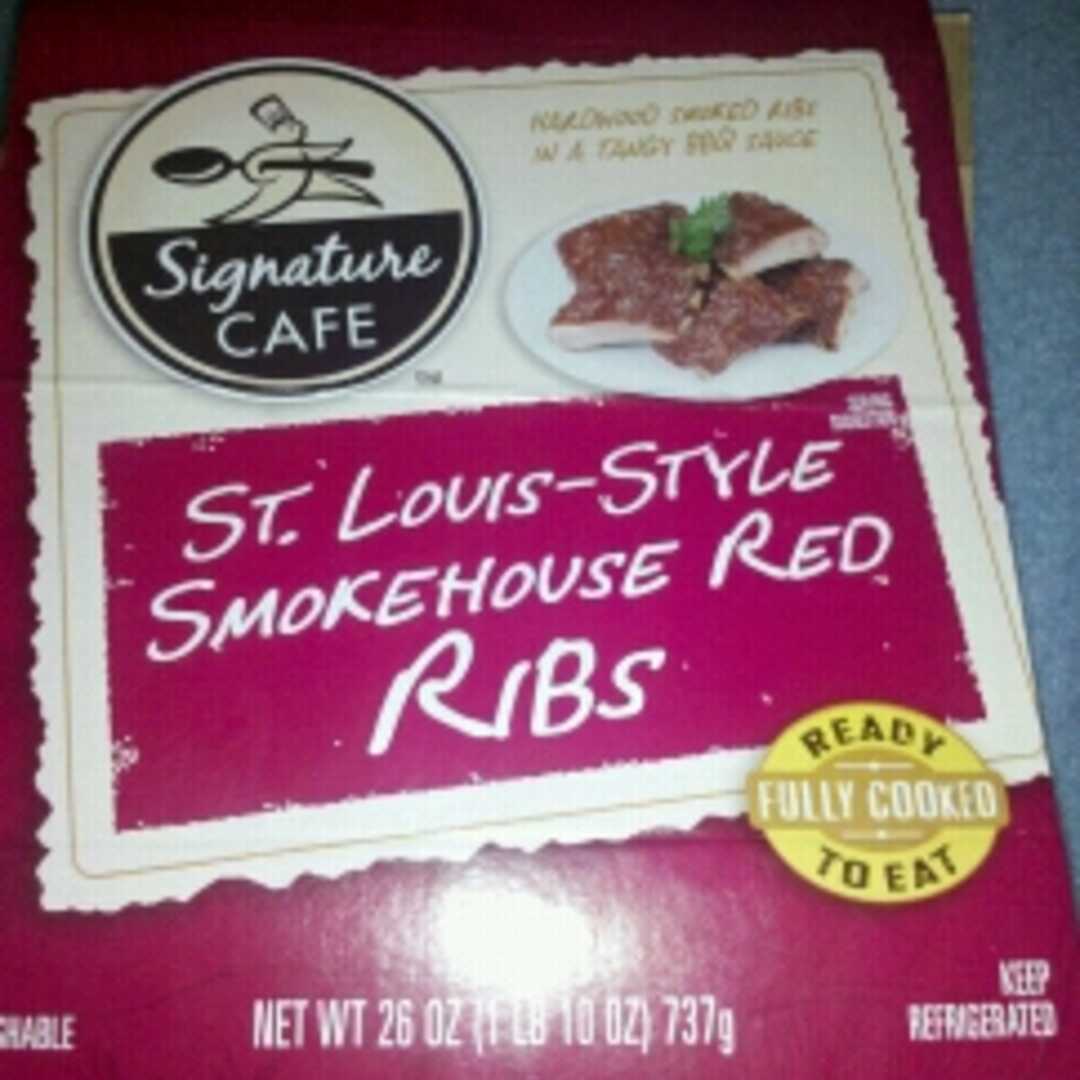 Signature Cafe St. Louis-Style Smokehouse Red Ribs