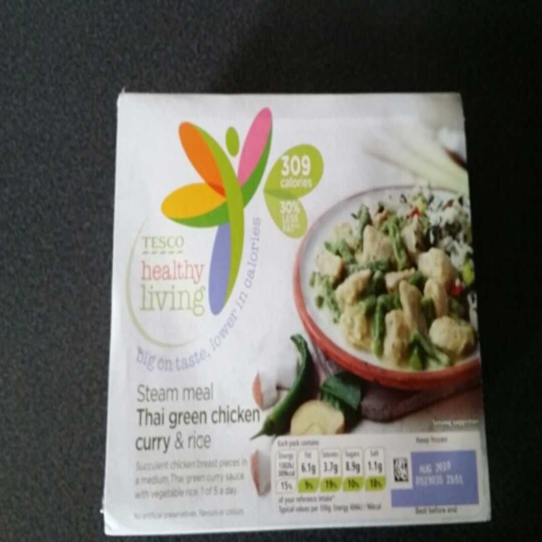 Tesco Healthy Living Steam Meal Thai Green Chicken Curry & Rice