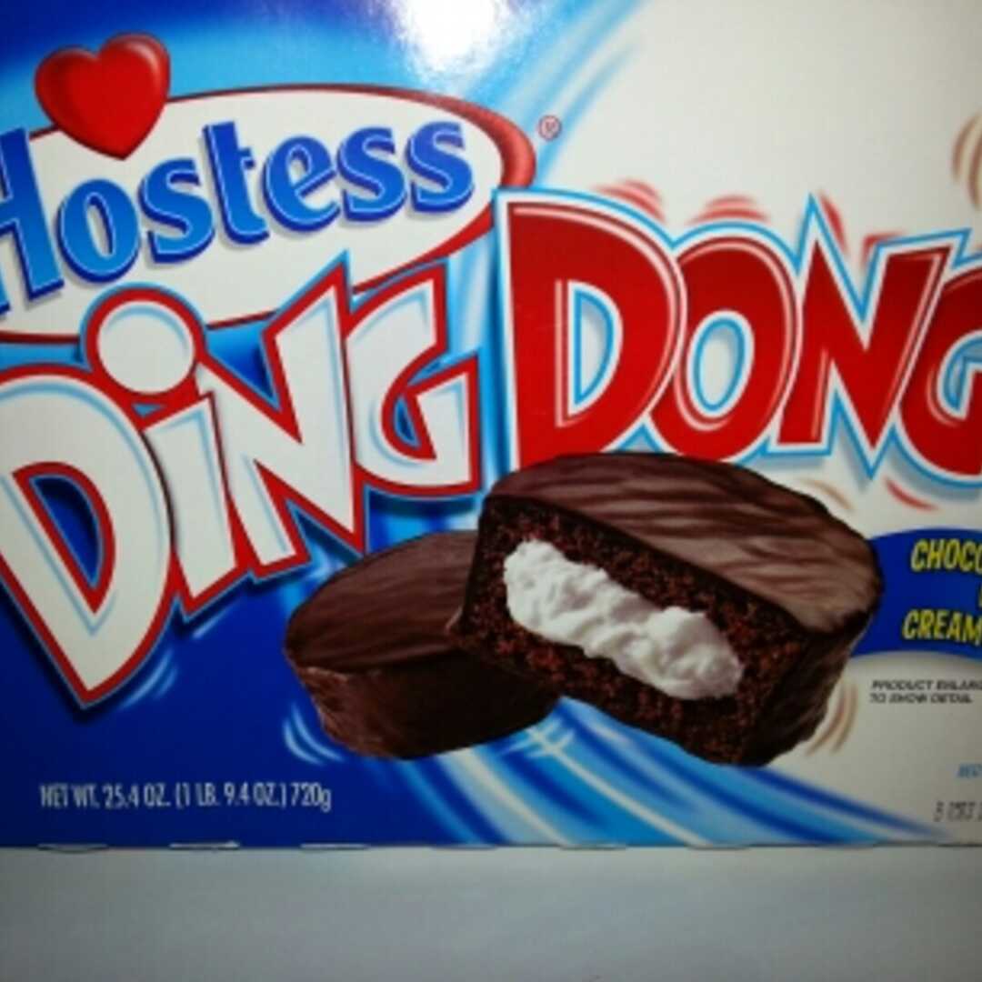 Hostess Ding Dongs Chocolate Cakes with Creamy Filling