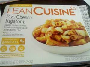 Lean Cuisine One Dish Favorites Five Cheese Rigatoni