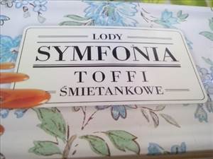 Symfonia Lody Toffi Śmietankowe