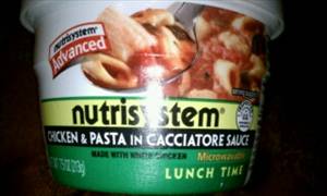 NutriSystem Chicken & Pasta in Cacciatore Sauce