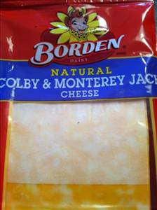 Borden Colby & Monterey Jack Cheese Slices