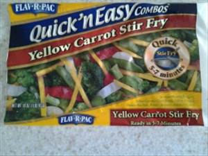 Flav-R-Pac Yellow Carrot Stir Fry