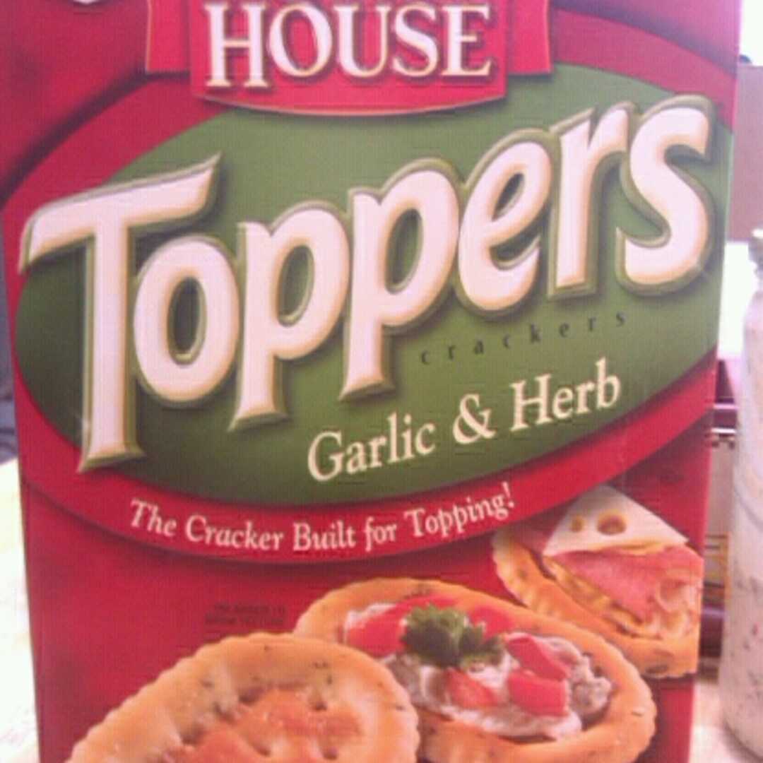 Keebler Town House Toppers Garlic & Herb Crackers