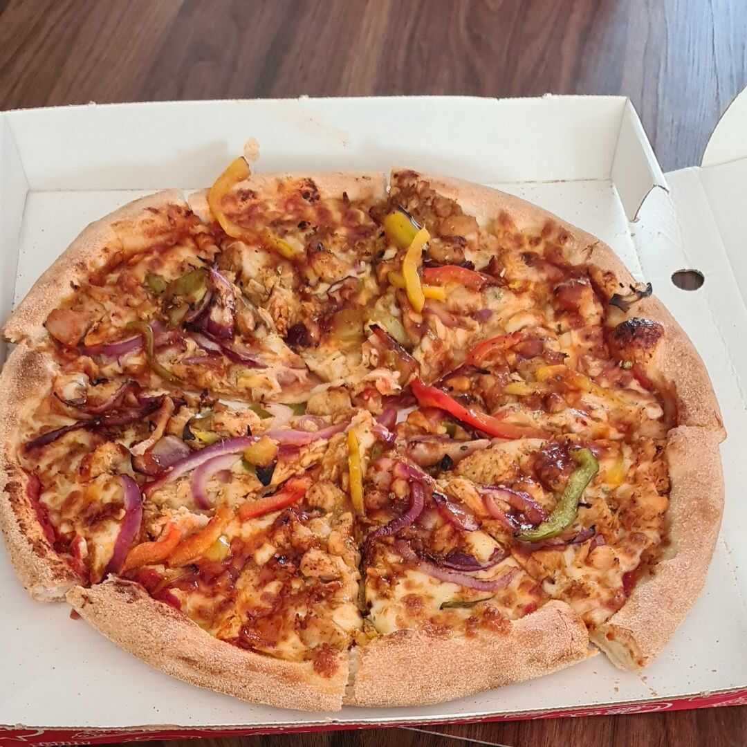Pizza met Vlees en Groenten