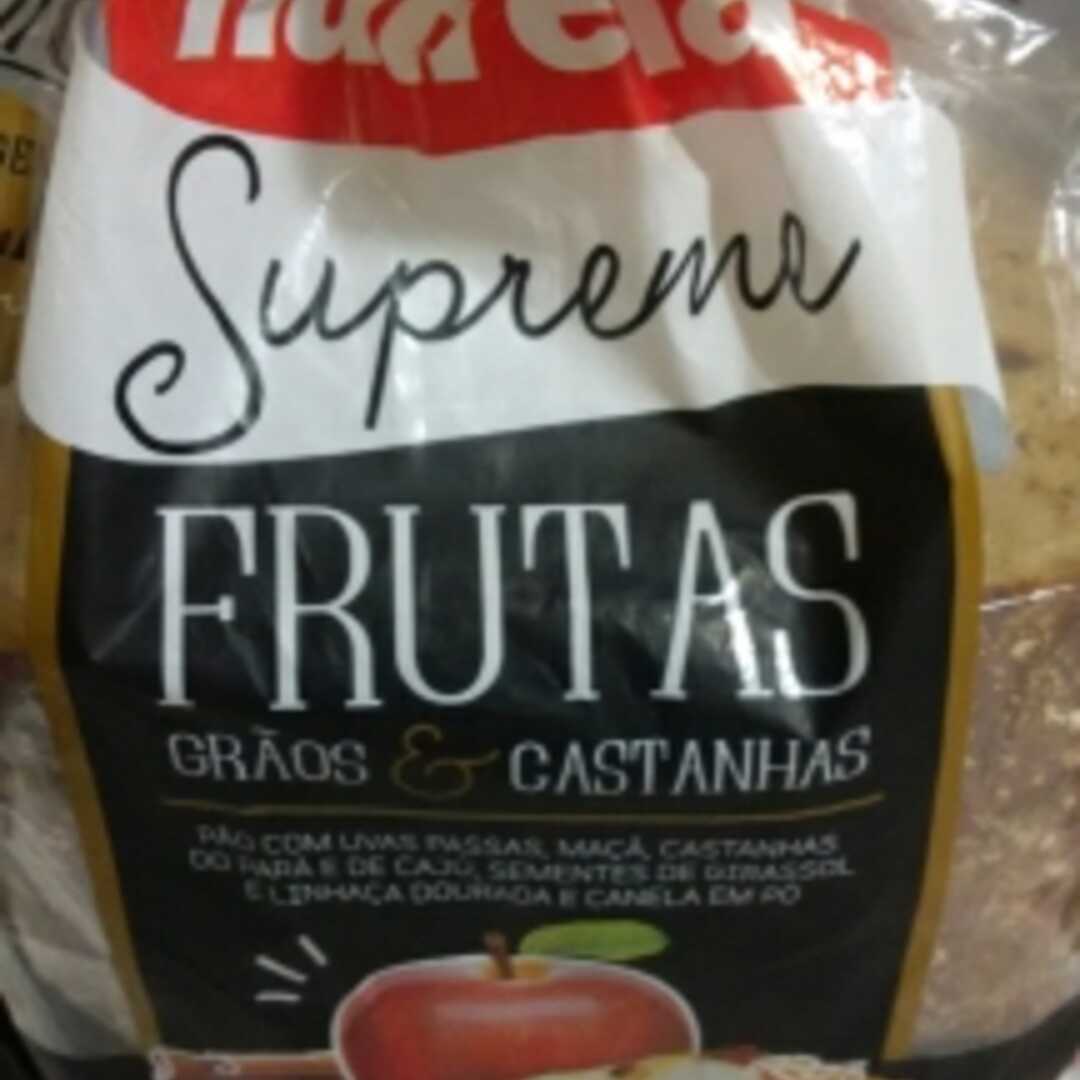 Nutrella Pão Supreme Frutas Grãos e Castanhas
