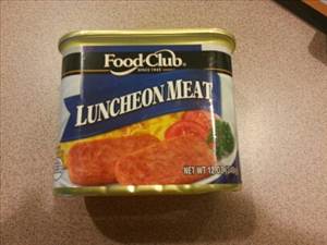 Food Club Luncheon Meat