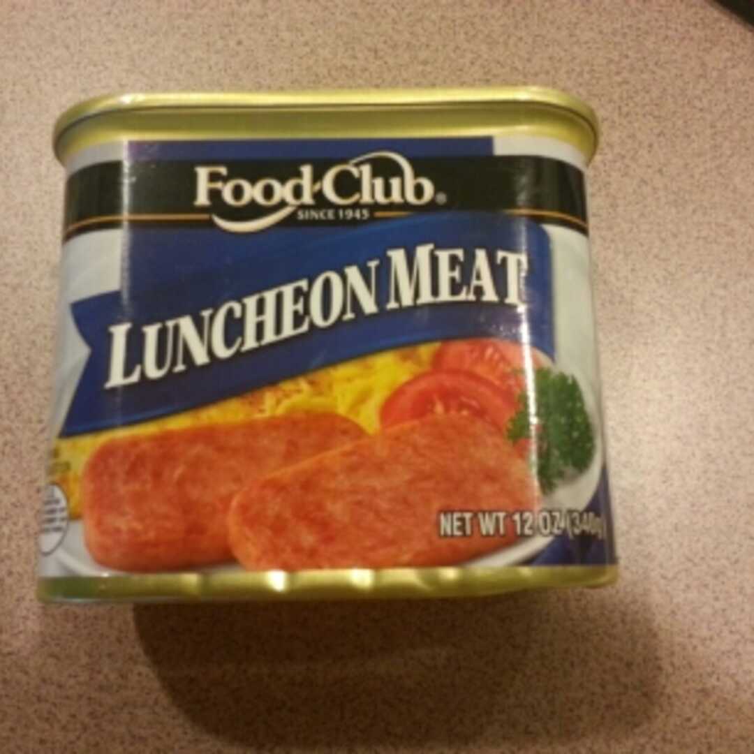 Food Club Luncheon Meat