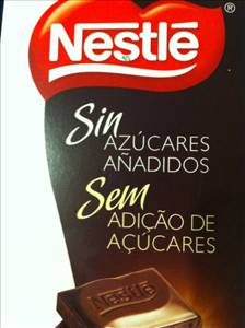 Nestlé Chocolate sin Azucares Añadidos