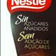 Nestlé Chocolate sin Azucares Añadidos