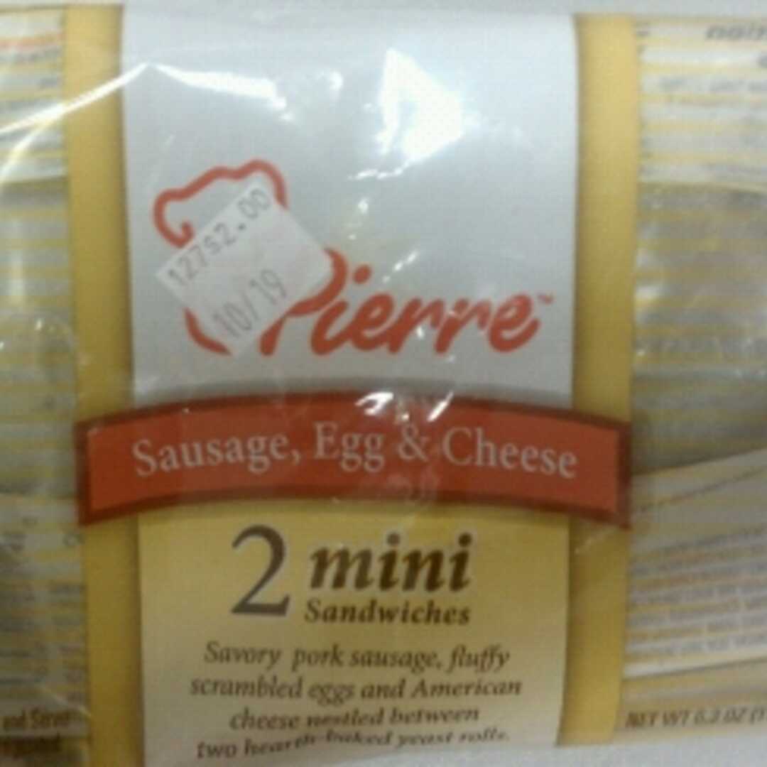 Pierre Sausage, Egg & Cheese Mini Sandwiches