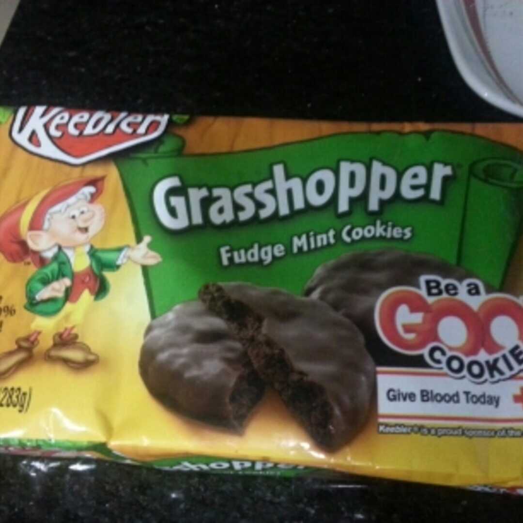 Keebler Fudge Shoppe Grasshopper Fudge Mint Cookies