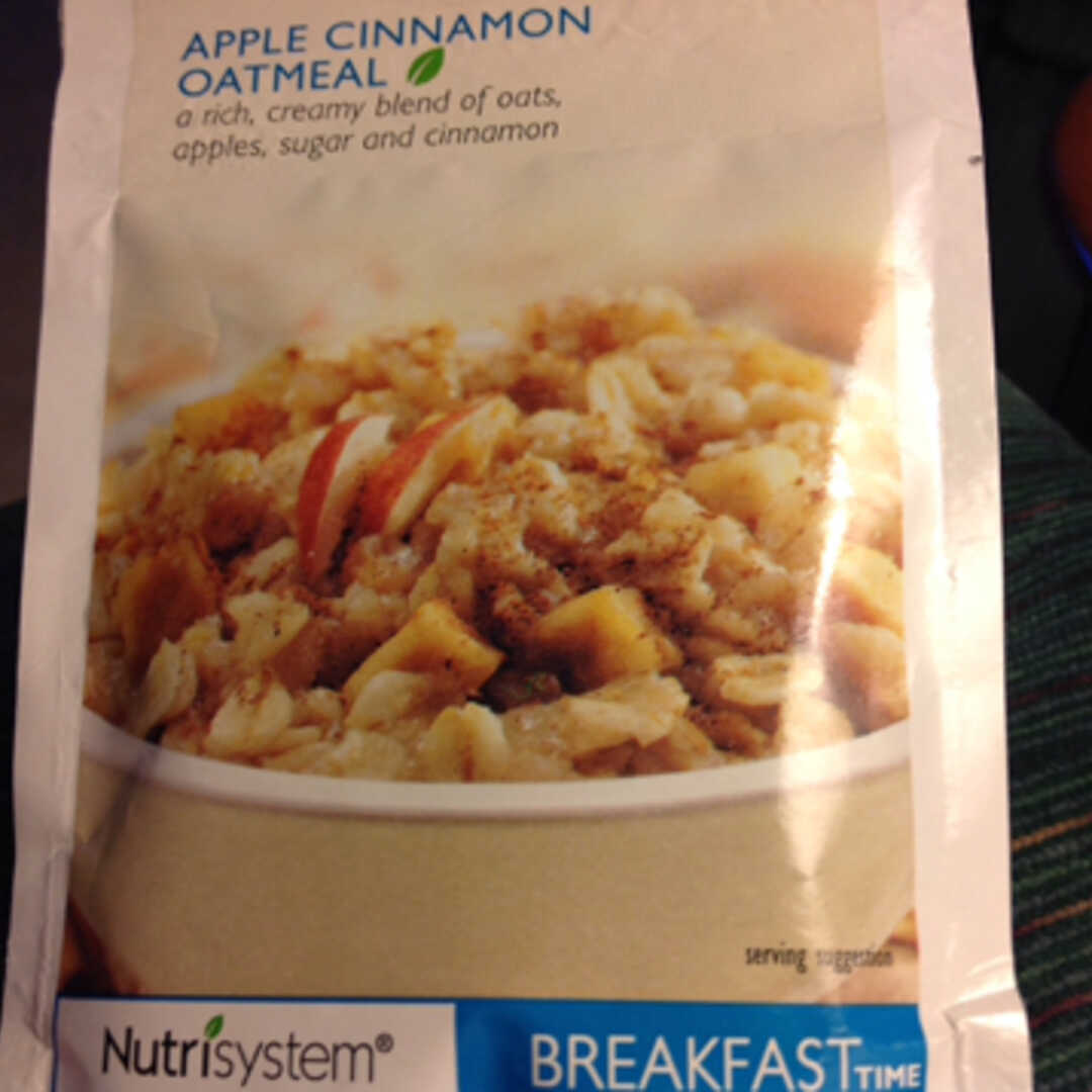 NutriSystem Apple Cinnamon Oatmeal
