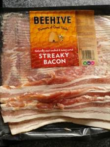 Beehive Honey Cured Streaky Bacon