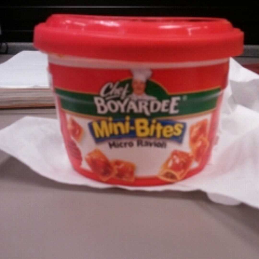 Chef Boyardee Mini Bites Microwavable Ravioli Bowl