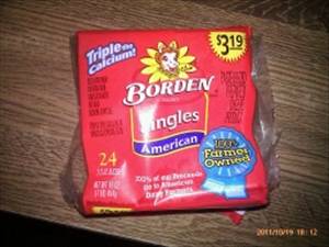 Borden American Cheese Singles (Family Pack)