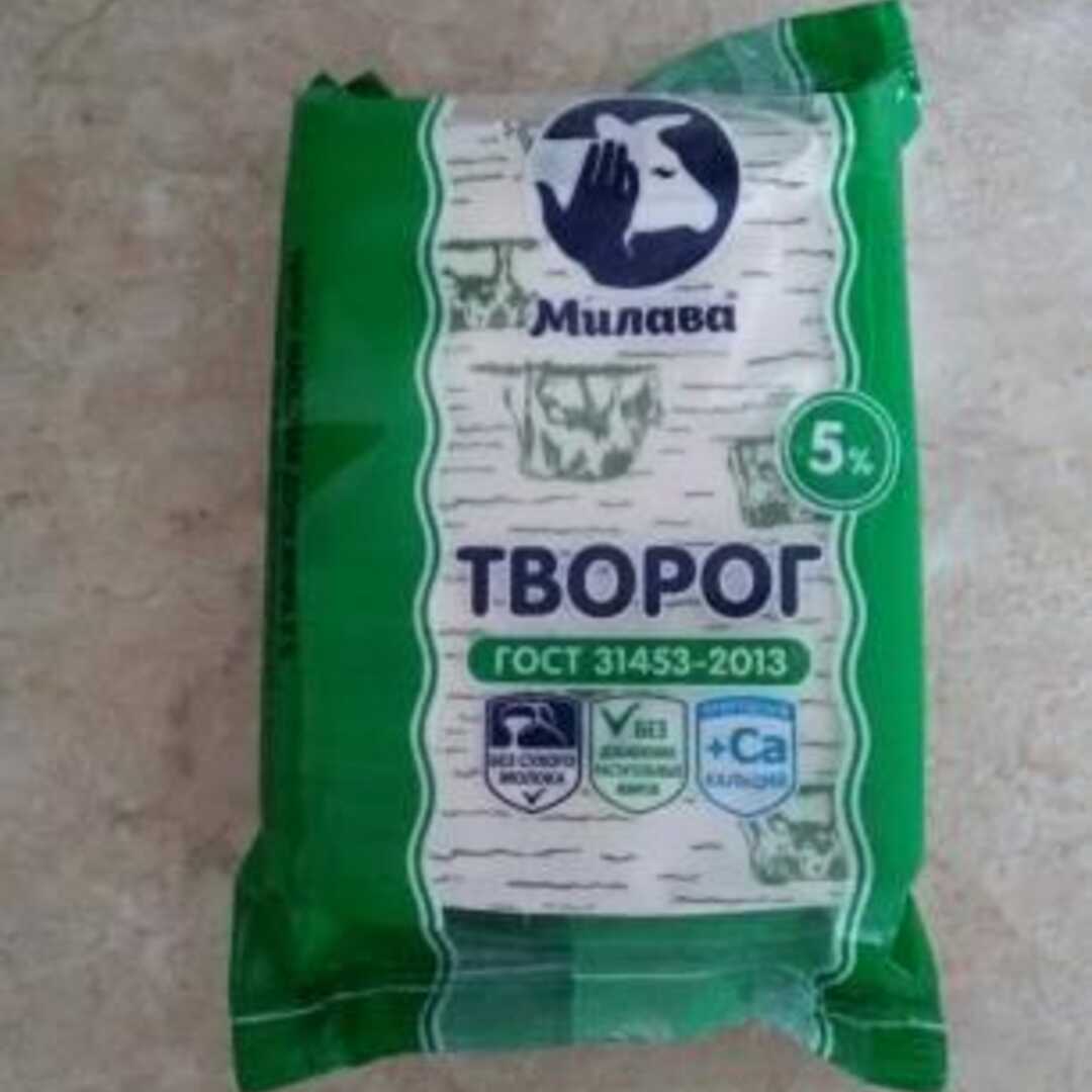 Милава Творог 5%