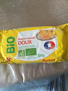 Auchan Bio Beurre Moulé Doux