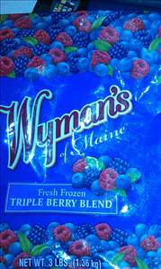 Wyman's Fresh Frozen Triple Berry Blend