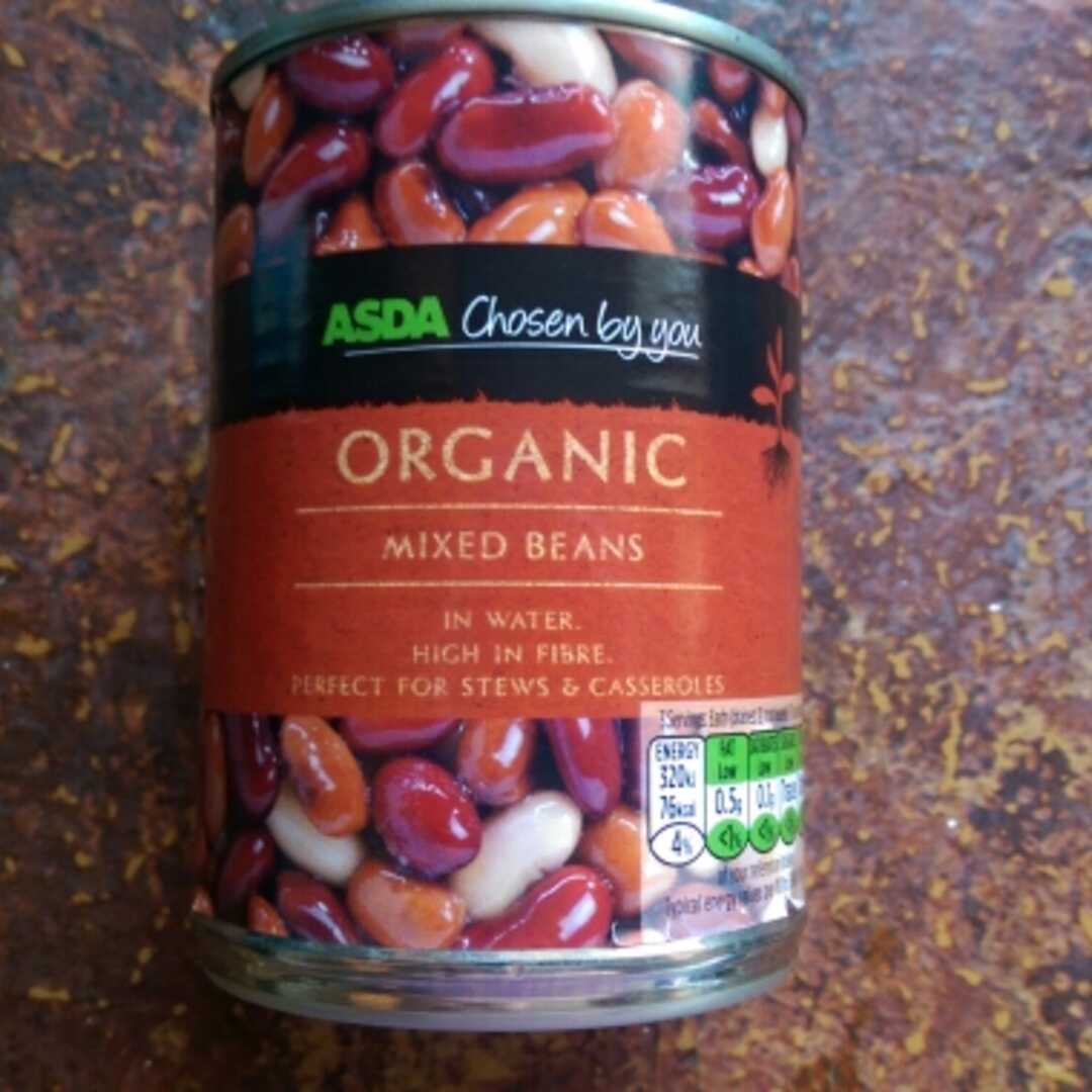 Asda Organic Mixed Beans