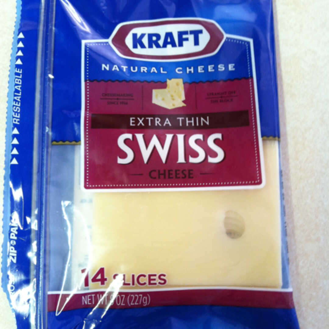 Kraft Deli Fresh Swiss Slices (Extra Thin)