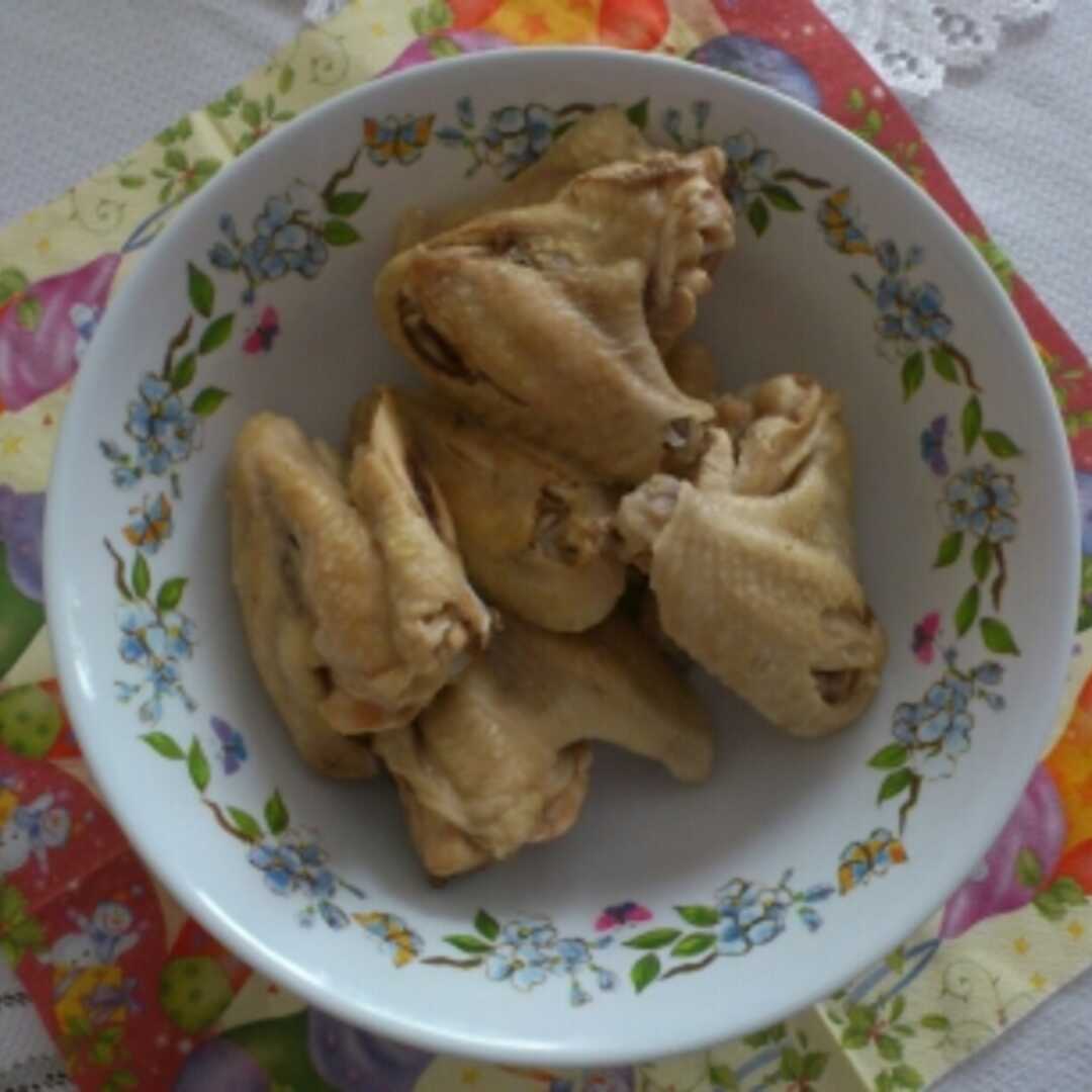 Skrzydełko Kurczaka ze Skórką (Pieczone, Gotowane)