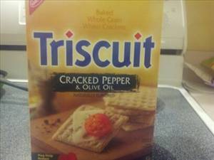 Triscuit Cracked Pepper & Olive Oil Crackers