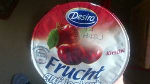 Desira Frucht auf Joghurt Kirsche