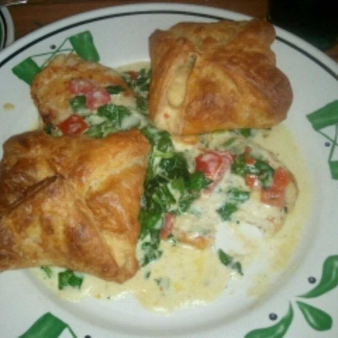 Olive Garden Herb Cheese Filled Soffatelli with Sauteed Chicken