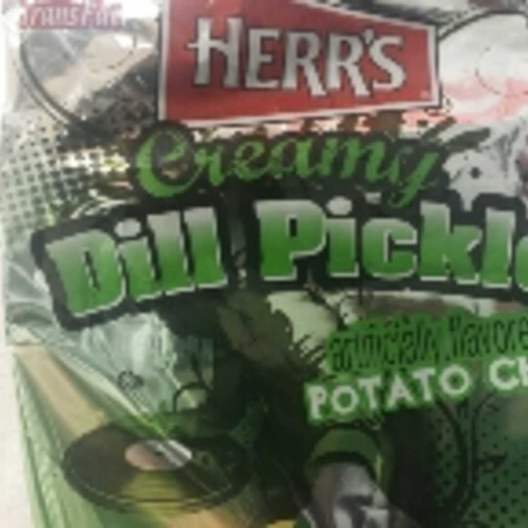 Herr's Creamy Dill Pickle Potato Chips