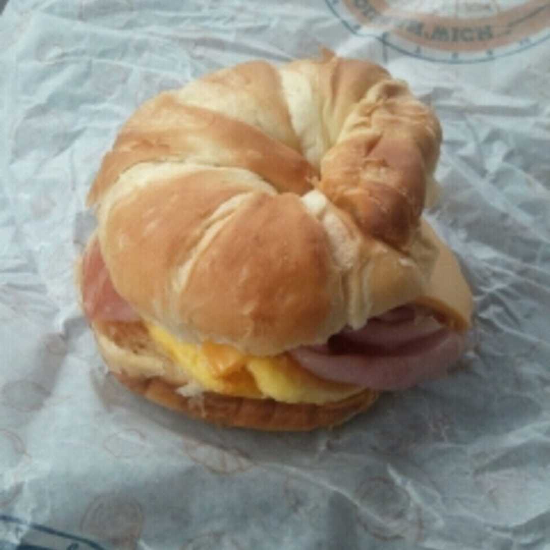 Burger King Ham, Egg & Cheese Croissan'wich