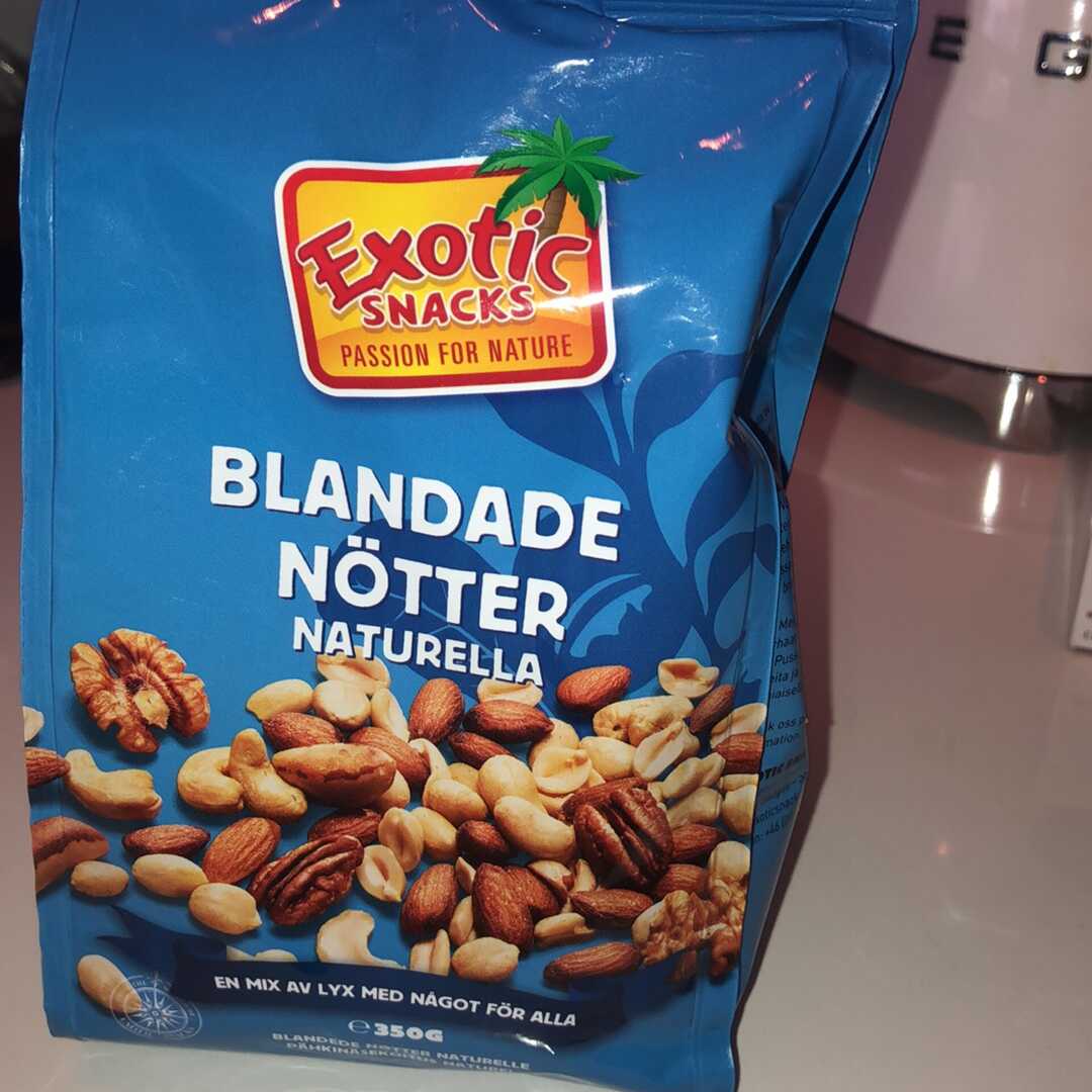 Exotic Snacks Blandade Nötter Naturella