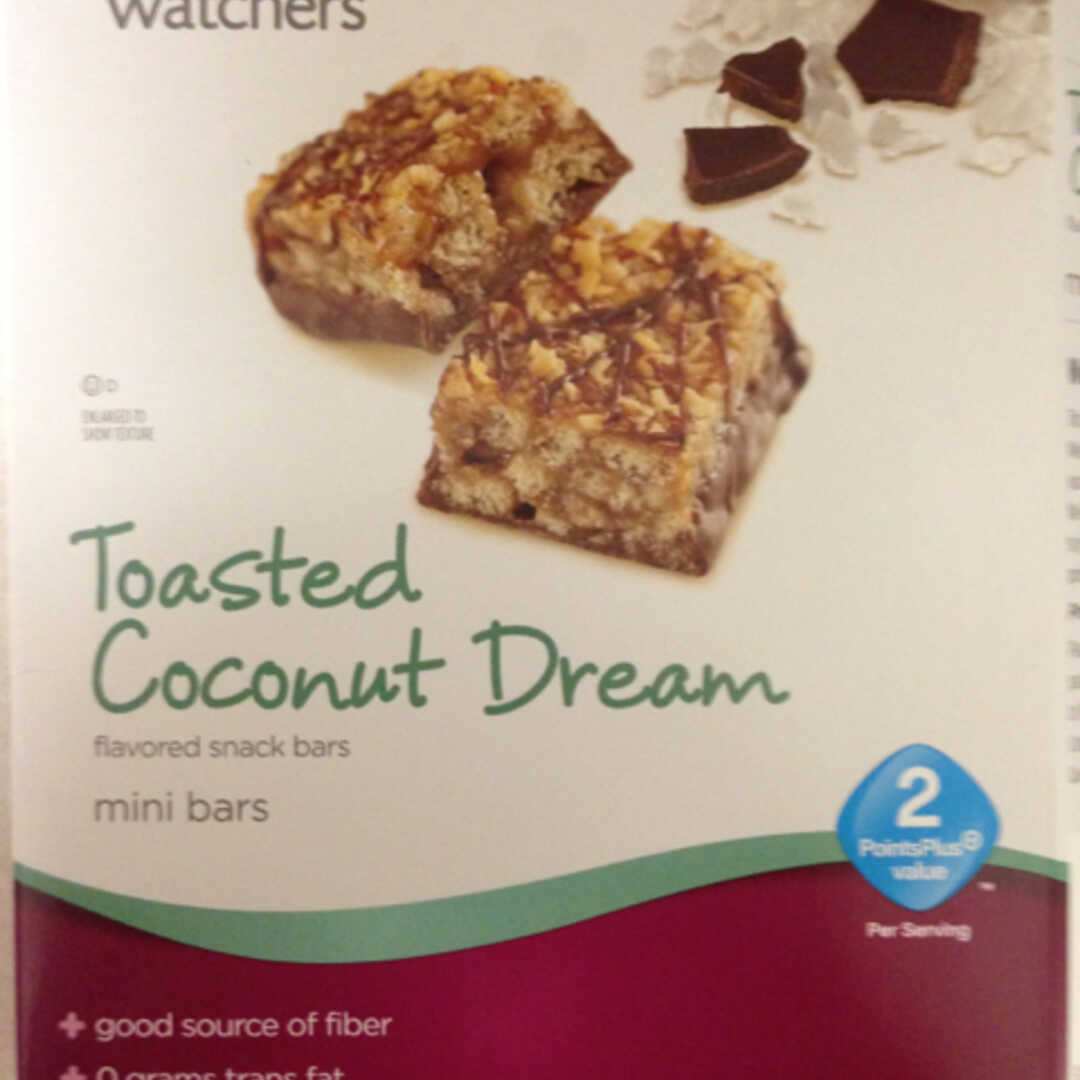 Weight Watchers Toasted Coconut Dream Mini Bars