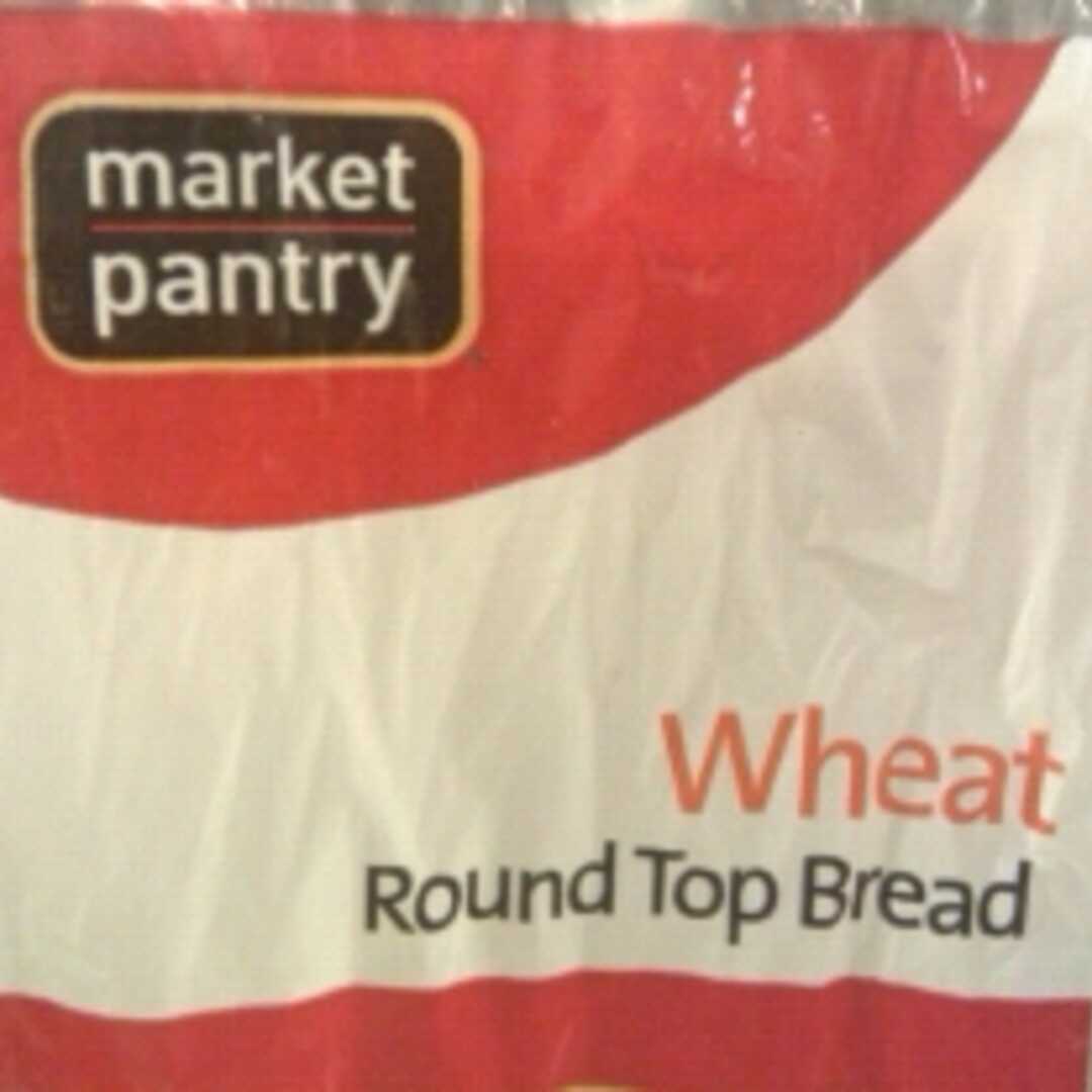 Market Pantry 100% Whole Wheat Round Top Bread