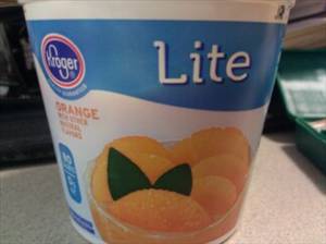 Kroger Lite Orange Yogurt