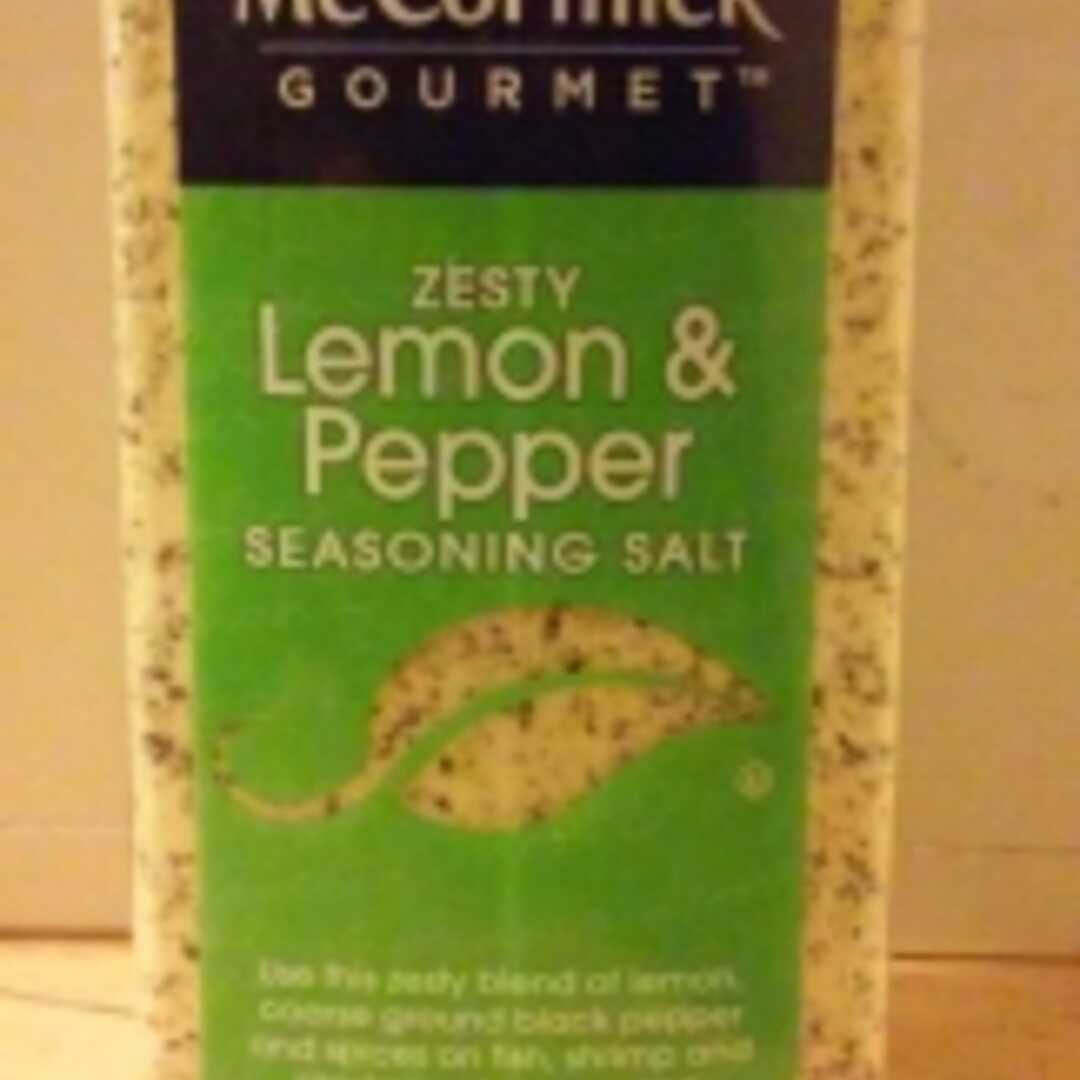 McCormick Zesty Lemon & Pepper Seasoning Salt