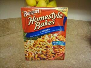 Banquet Homestyle Bakes - Lasagna