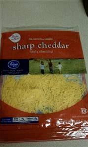 Kroger Finely Shredded Sharp Cheddar Cheese