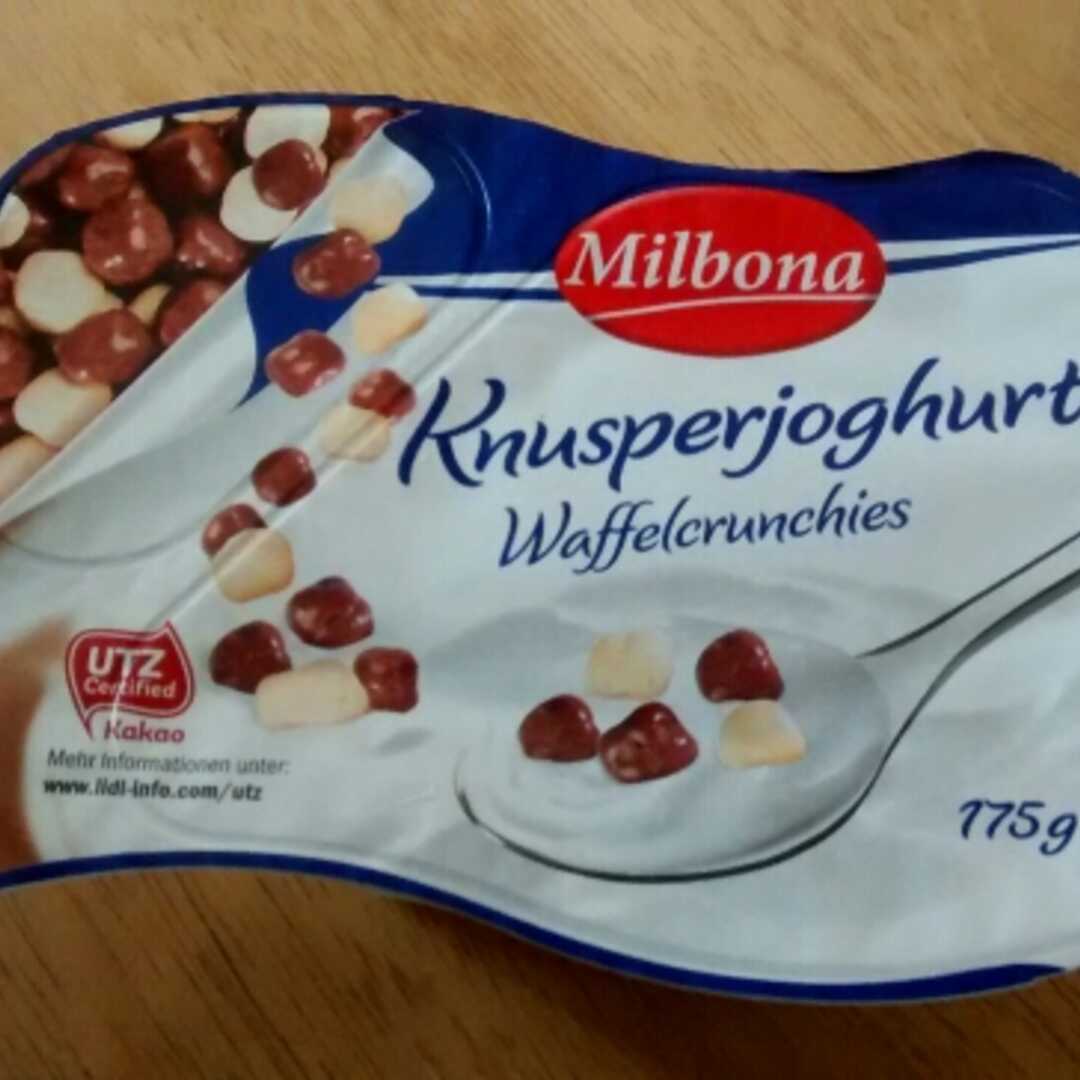 Milbona Knusperjoghurt Waffelcrunchies