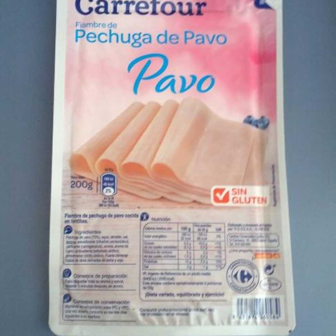 Carrefour Fiambre de Pechuga de Pavo