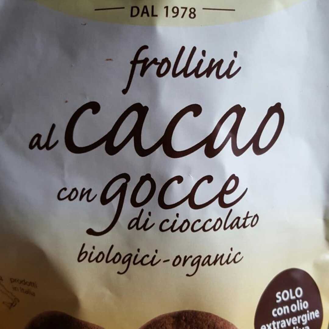 Alce Nero Frollini al Cacao con Gocce di Cioccolato