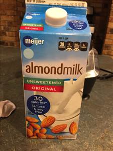 Meijer Almond Milk Unsweetened Original